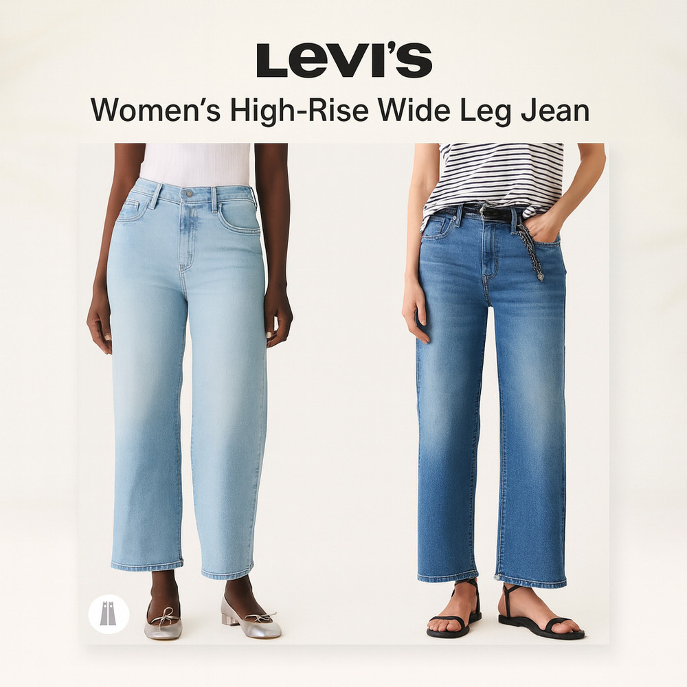 Levi's Women's High-Rise Wide Leg Jean
